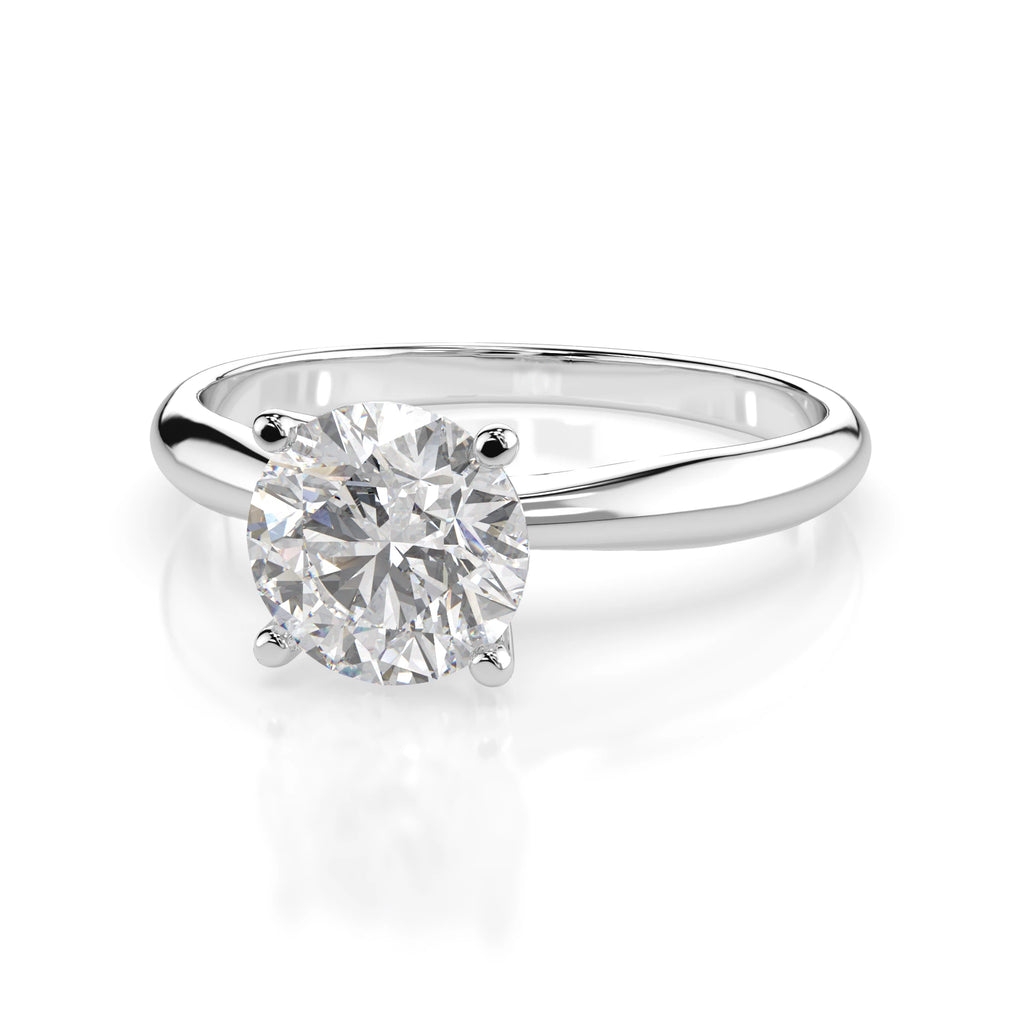 Solitaire Ring (Round), 0.7 ct — 101-10021(5.7)