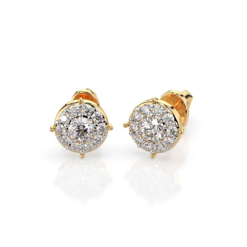 Solitaire Eternity Earring (Round), 0.12 ct — 102-10017(2.5)