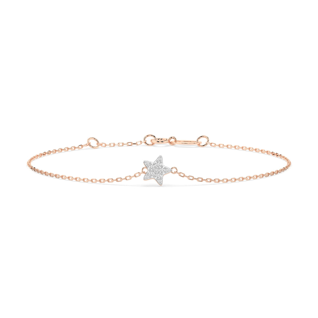 Minimalism Bracelet (Round), 0.03 ct — 105-10013