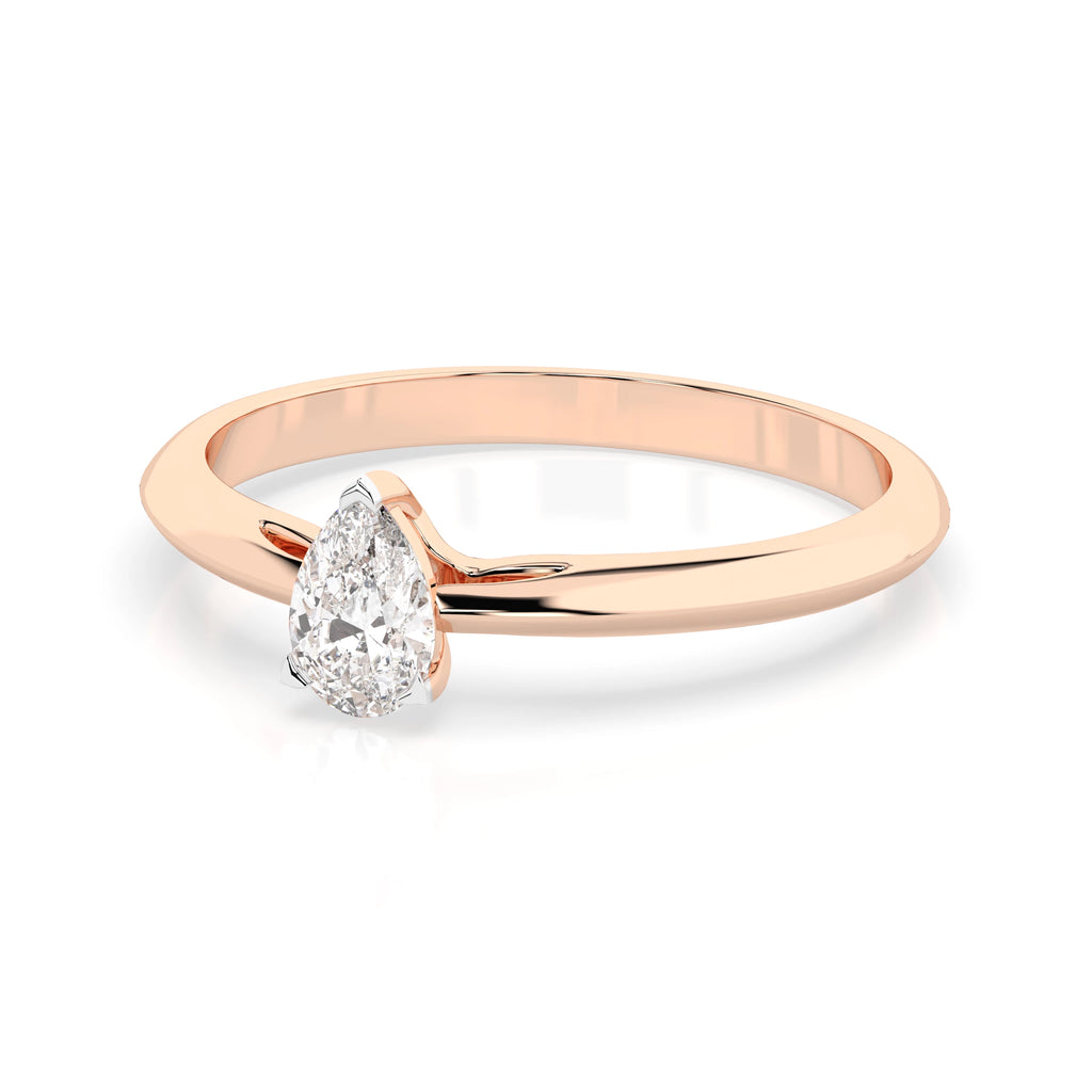 Solitaire Ring (Pear), 0.3 ct — 101-10190(0.30)PAR