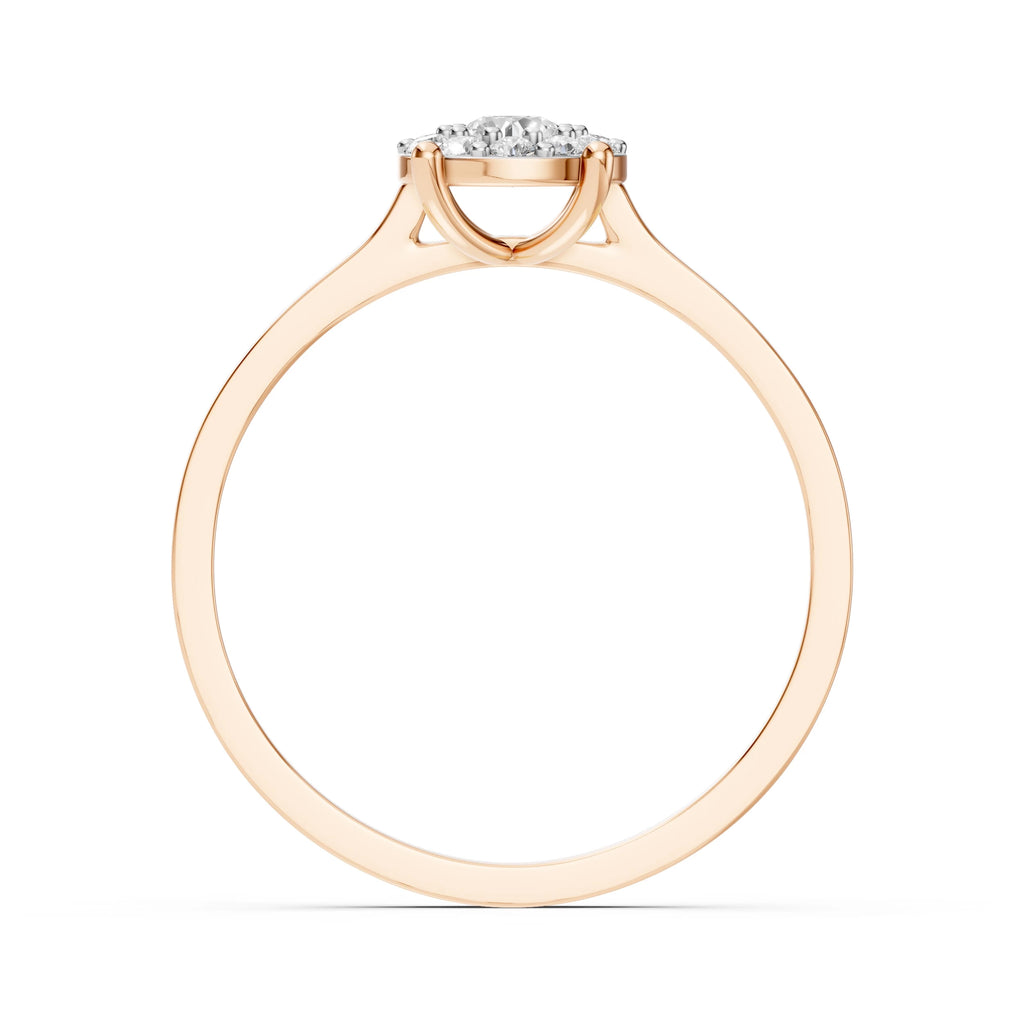 Solitaire Eternity Ring (Round), 0.15 ct — 101-10017/1(3.4)