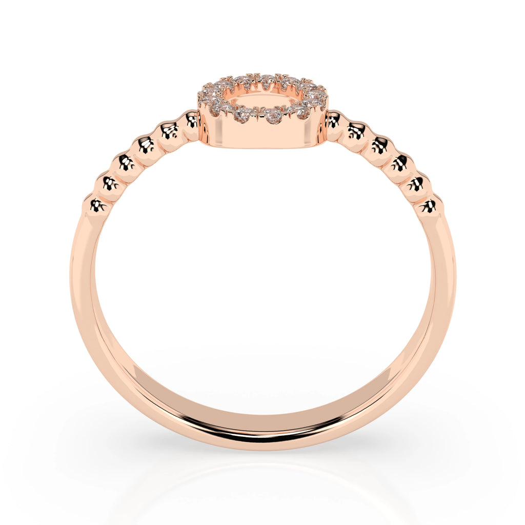 Minimalism Ring (Round), 0.08 ct — 101-10055