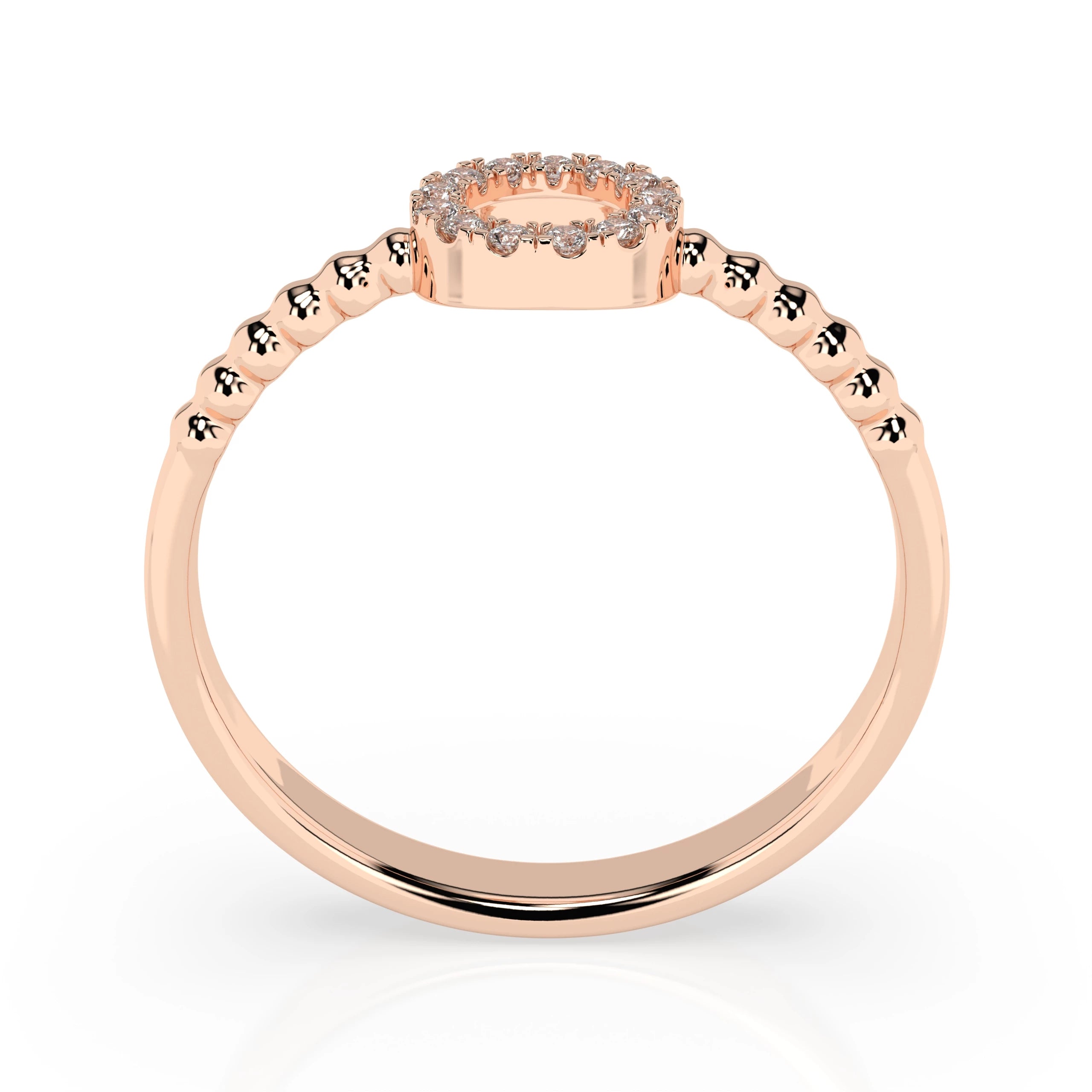 Minimalism Ring (Round), 0.08 ct — 101-10055