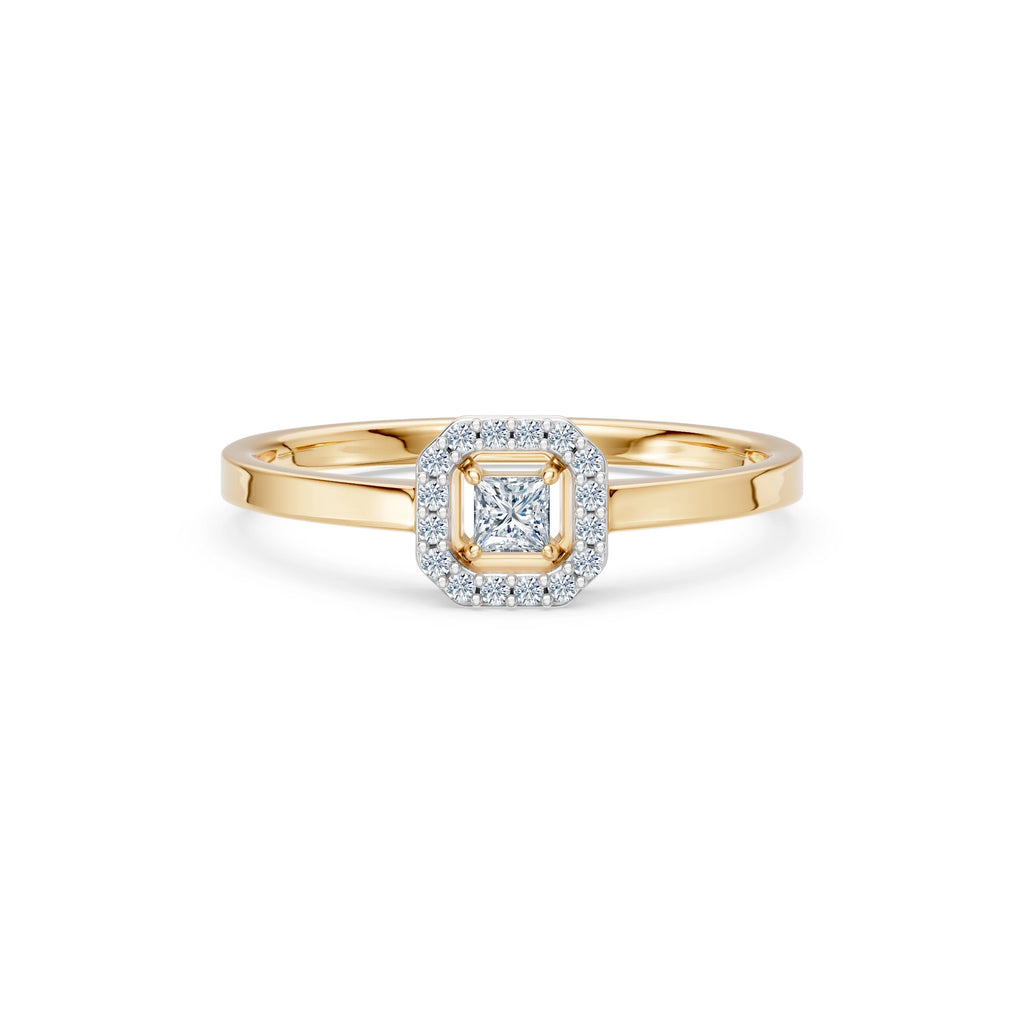 Solitaire Eternity Ring, 0.17 ct — 101-10115(3.0)PR