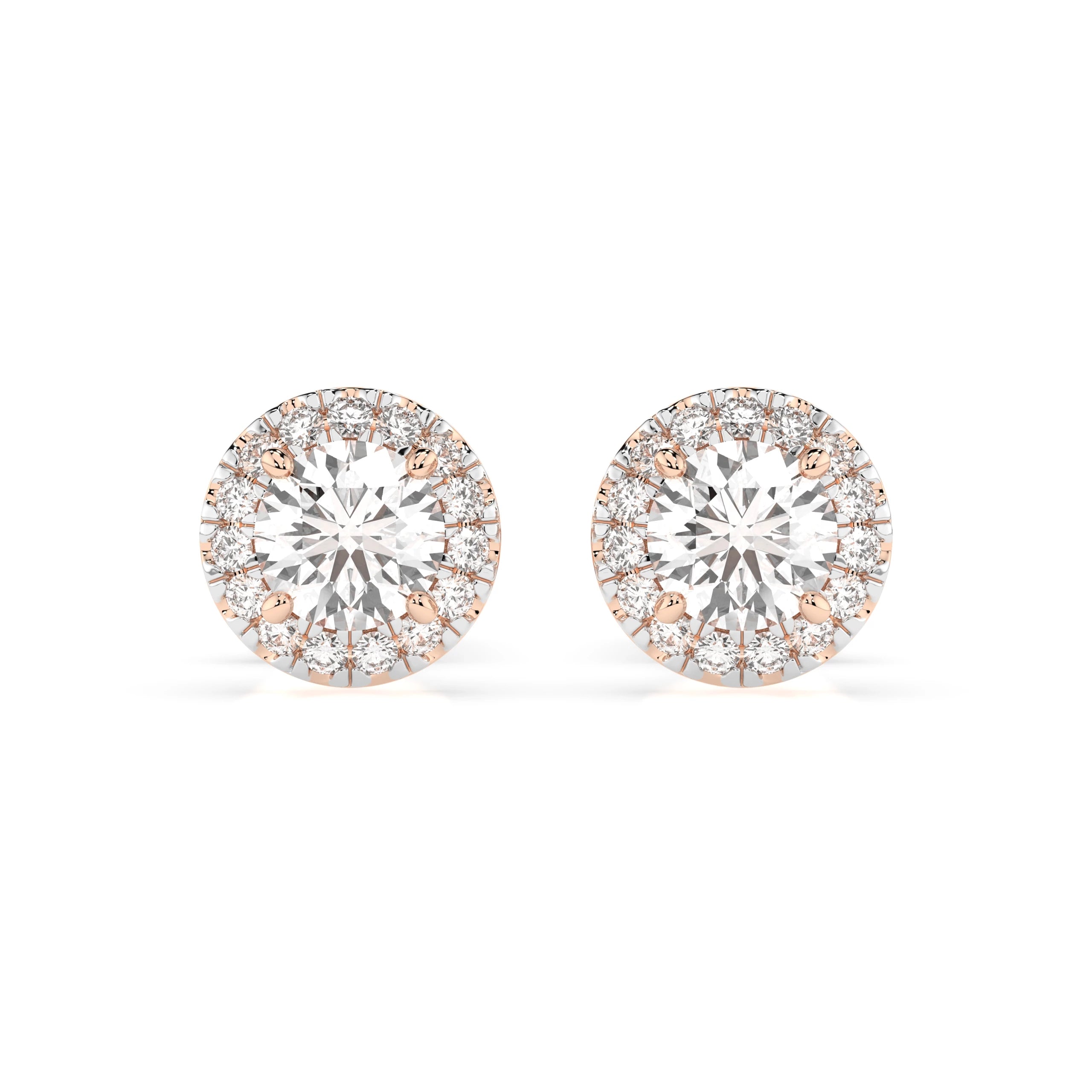 Solitaire Eternity Earring (Round), 0.4 ct — 102-10095(3.7)