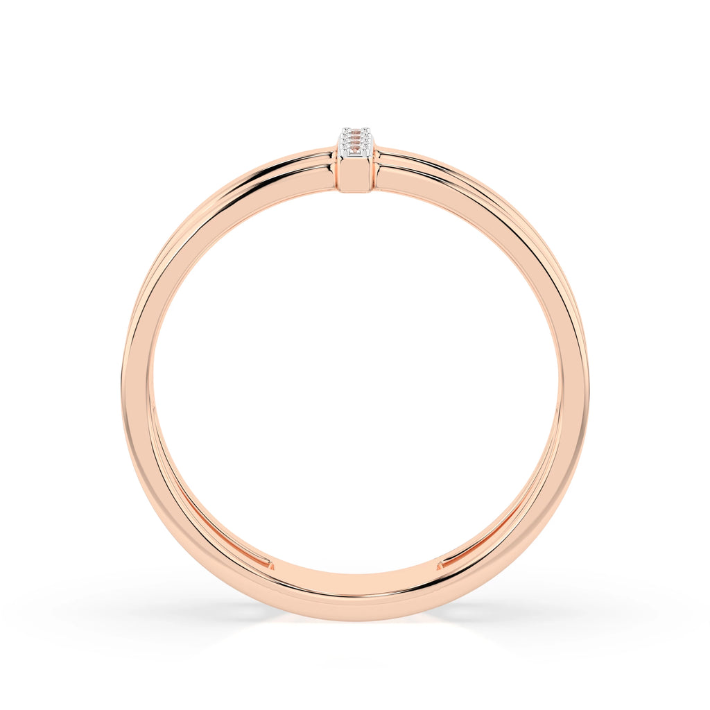 Minimalism Ring (Round), 0.04 ct — 101-10069