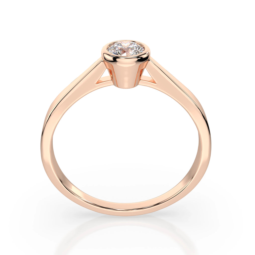 Solitaire Ring (Round), 0.3 ct — 101-10010(4.2)
