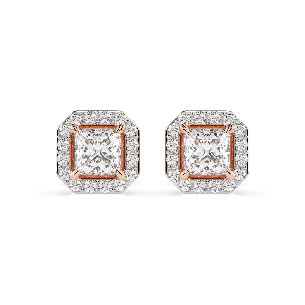 Solitaire Eternity Earring (Princess), 0.34 ct — 102-10115(3.0)PR