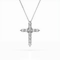 Minimalism Necklace (Round), 0.52 ct — 104-10039(2.3)