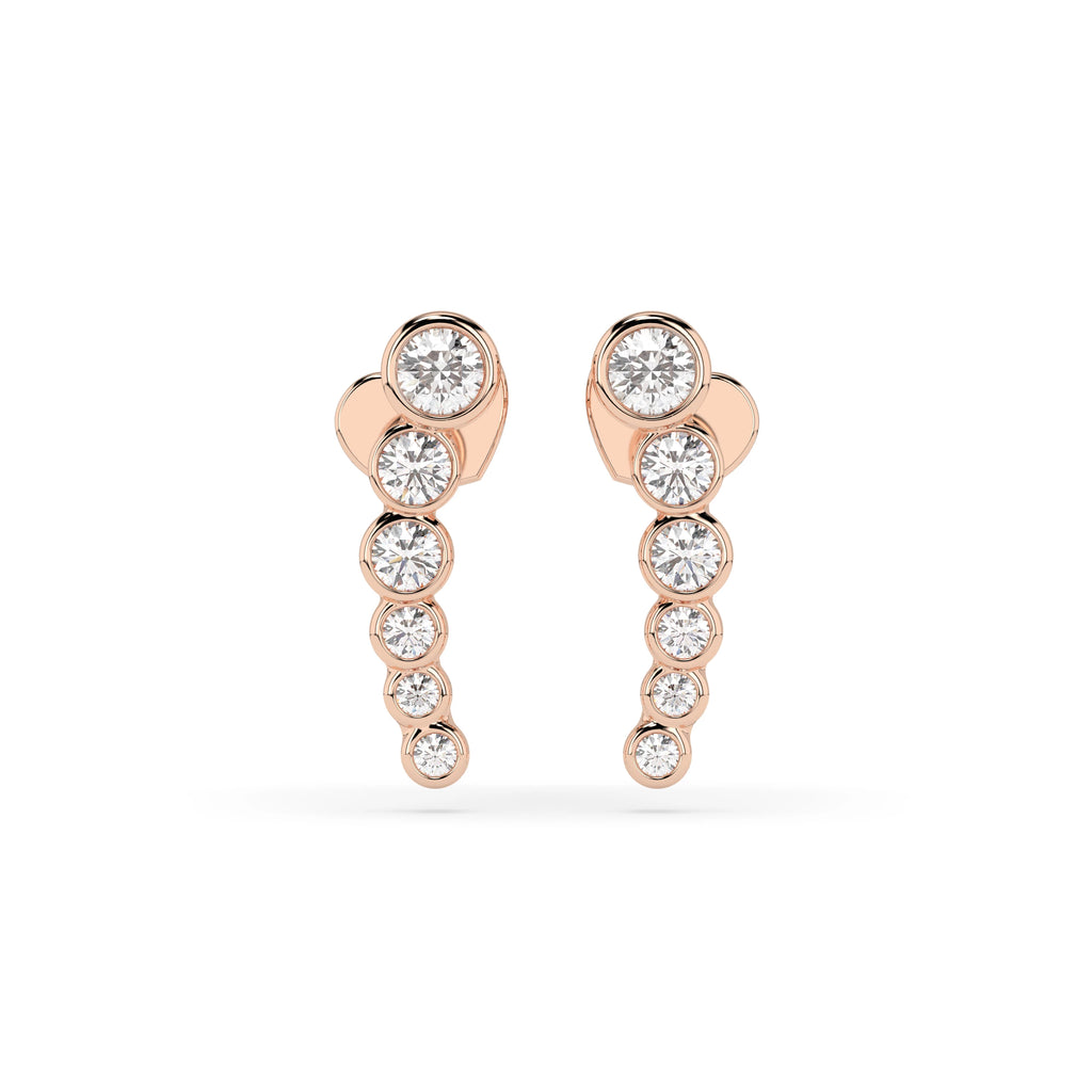 Eternity Earring (Round), 0.03 ct — 102-10031