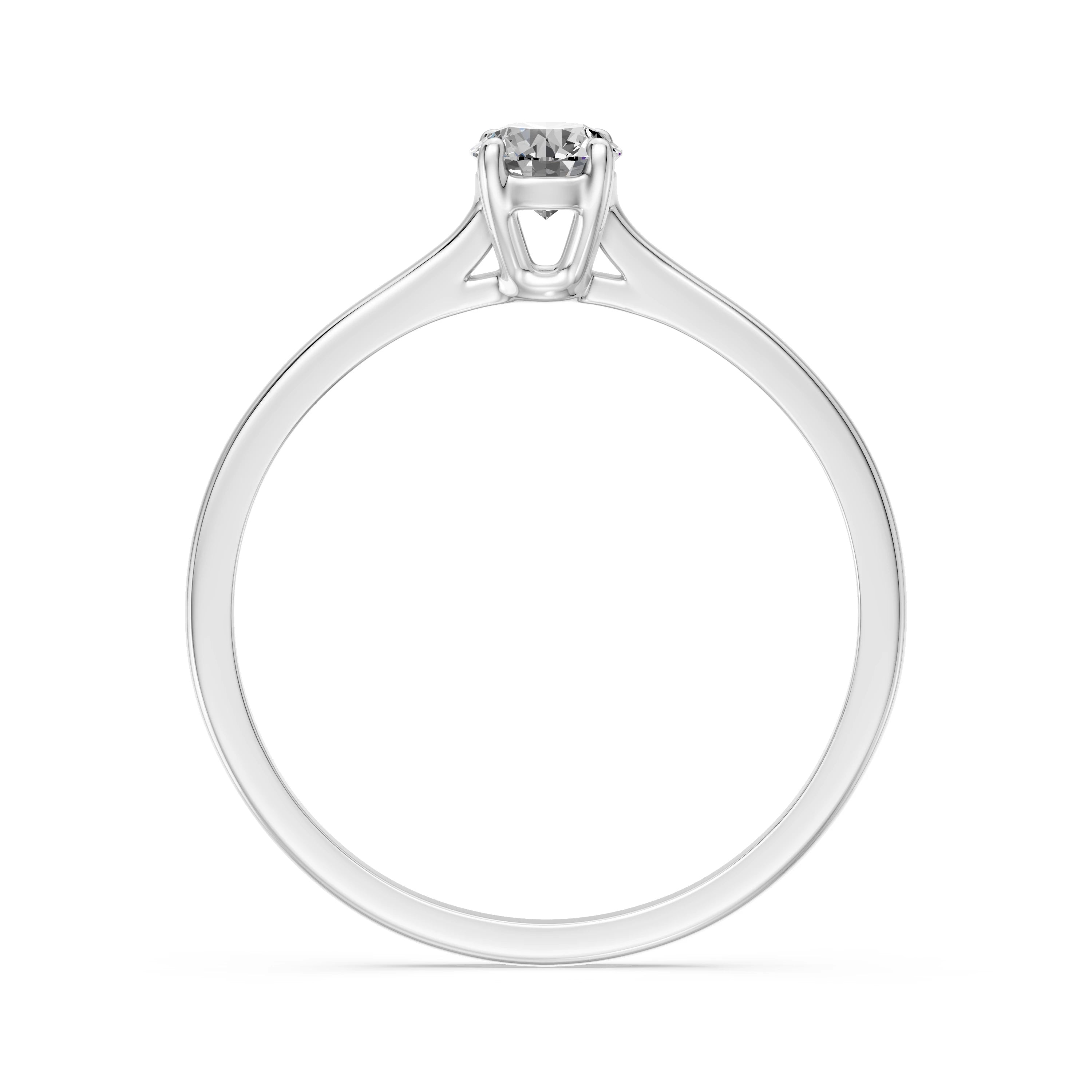 Solitaire Ring, 0.3 ct — 101-10103(4.2)