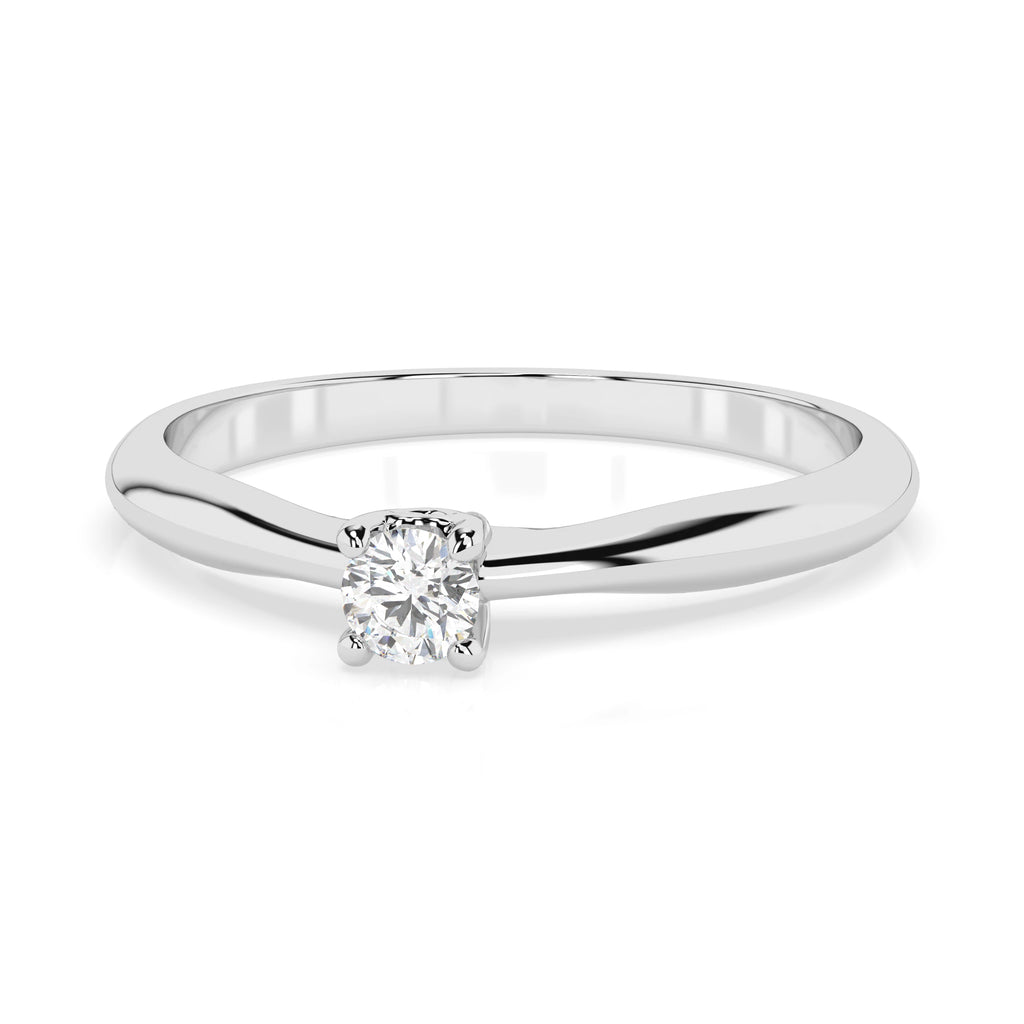 Solitaire Ring (Round), 0.06 ct — 101-10035(2.5)
