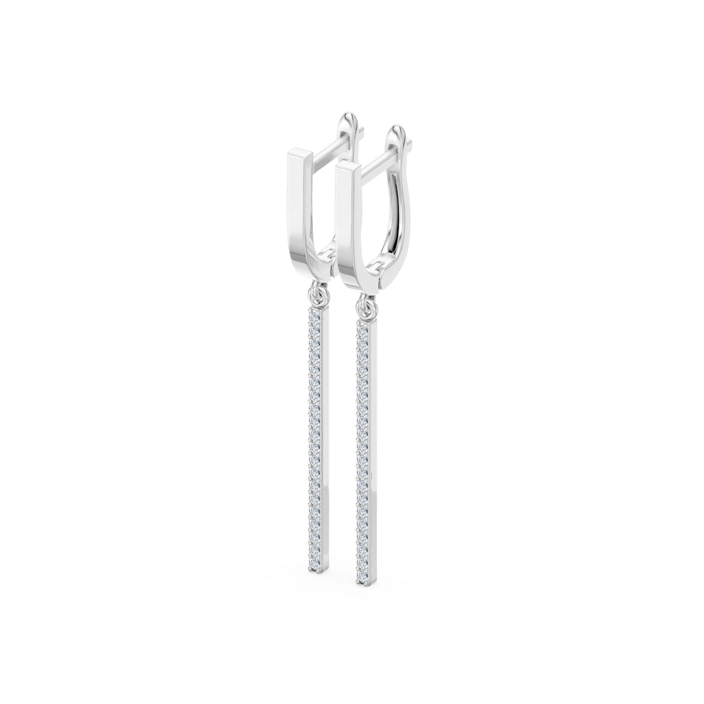 Minimalism Earring, 0.24 ct — 102-10129/1