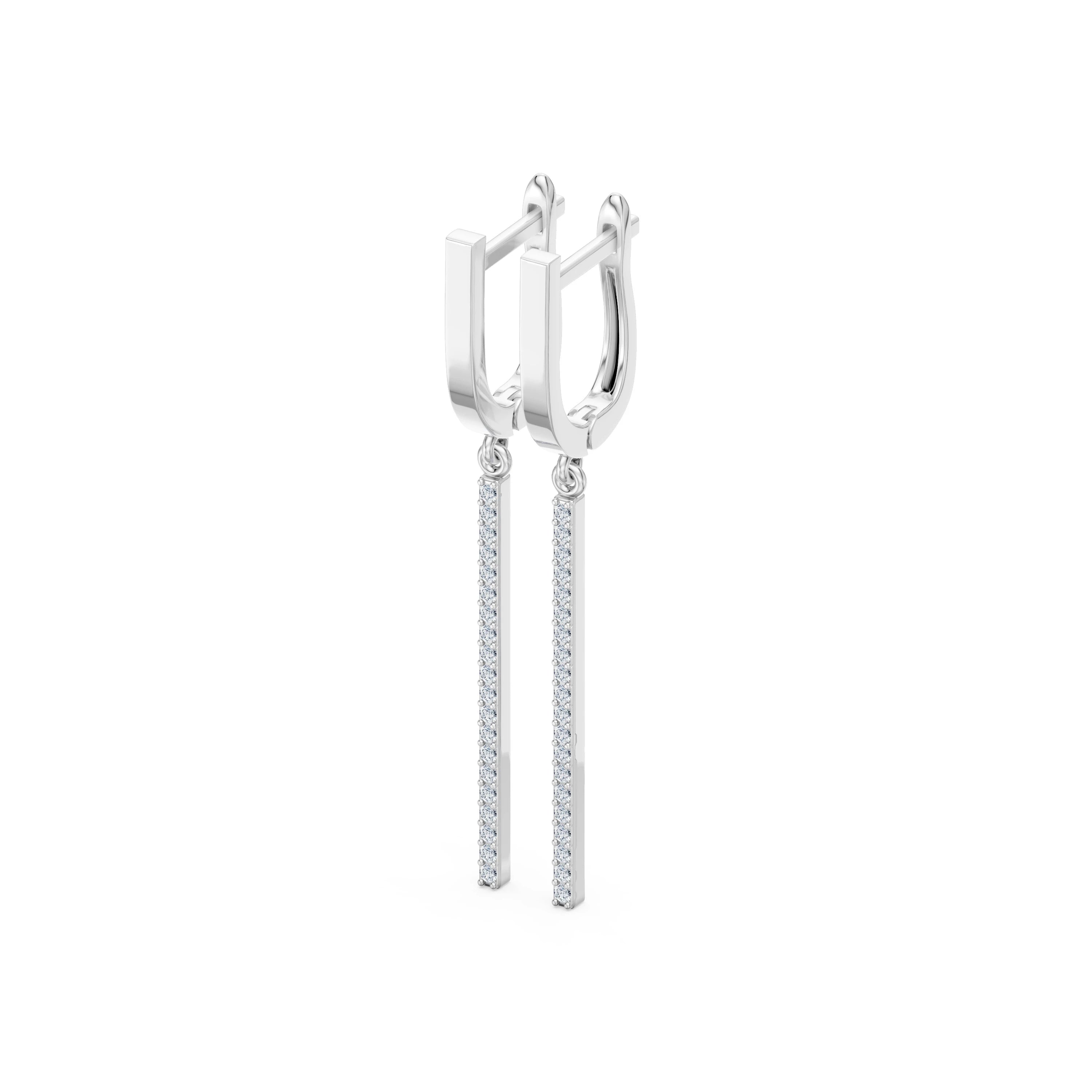 Minimalism Earring, 0.24 ct — 102-10129/1