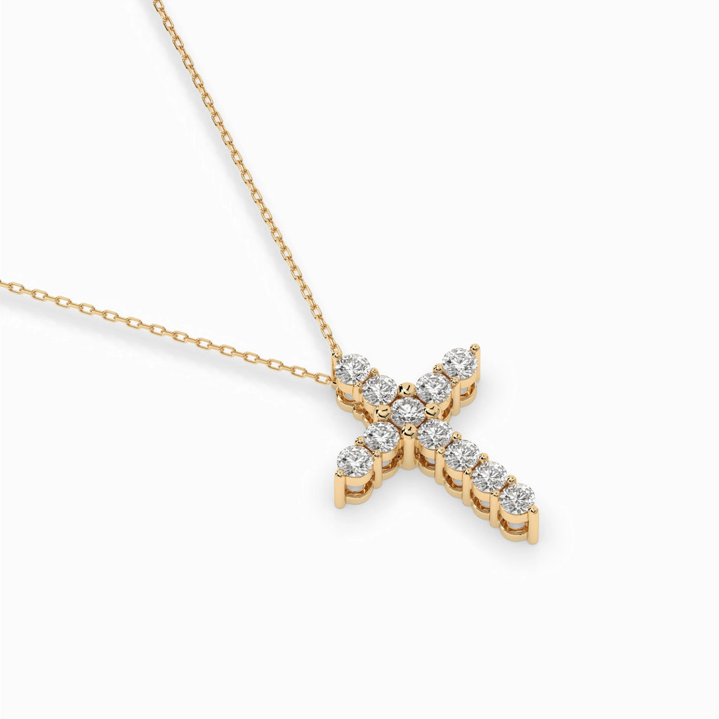 Minimalism Necklace (Round), 0.52 ct — 104-10039(2.3)