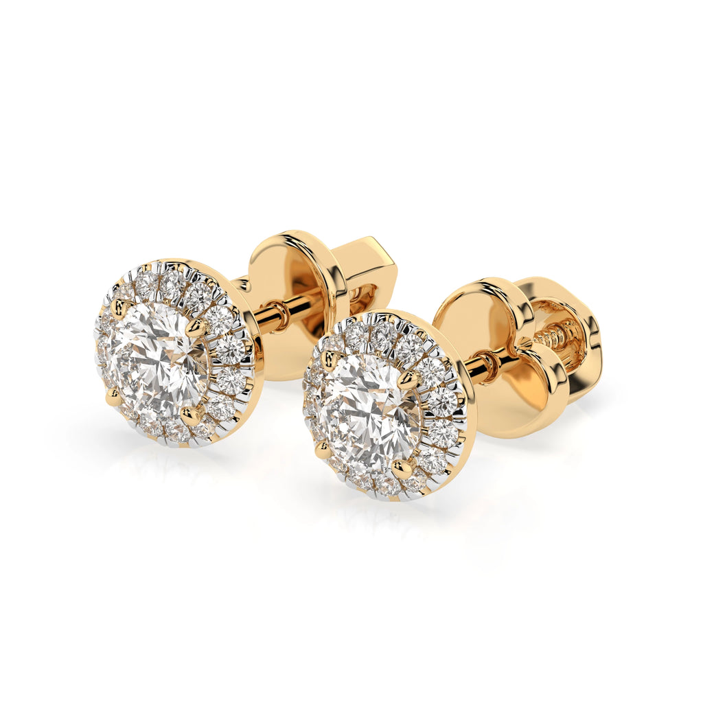 Solitaire Eternity Earring (Round), 0.5 ct — 102-10095(4.0)