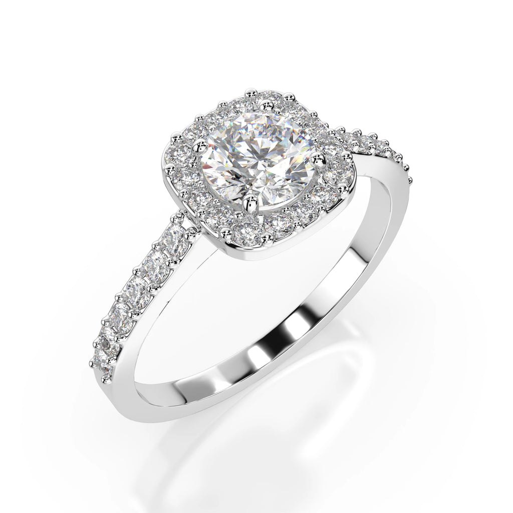 Solitaire Eternity Ring (Round), 0.4 ct — 101-10152(4.7)